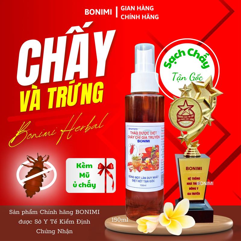 XỊT Ủ CHẤY .DẦU GỘI CHẤY CHÍ BONIMI. Ủ CHẤY. DẦU GỘI CHÍ CHẤY CHO BÉ. Xịt Chấy. Gội Trí Chấy