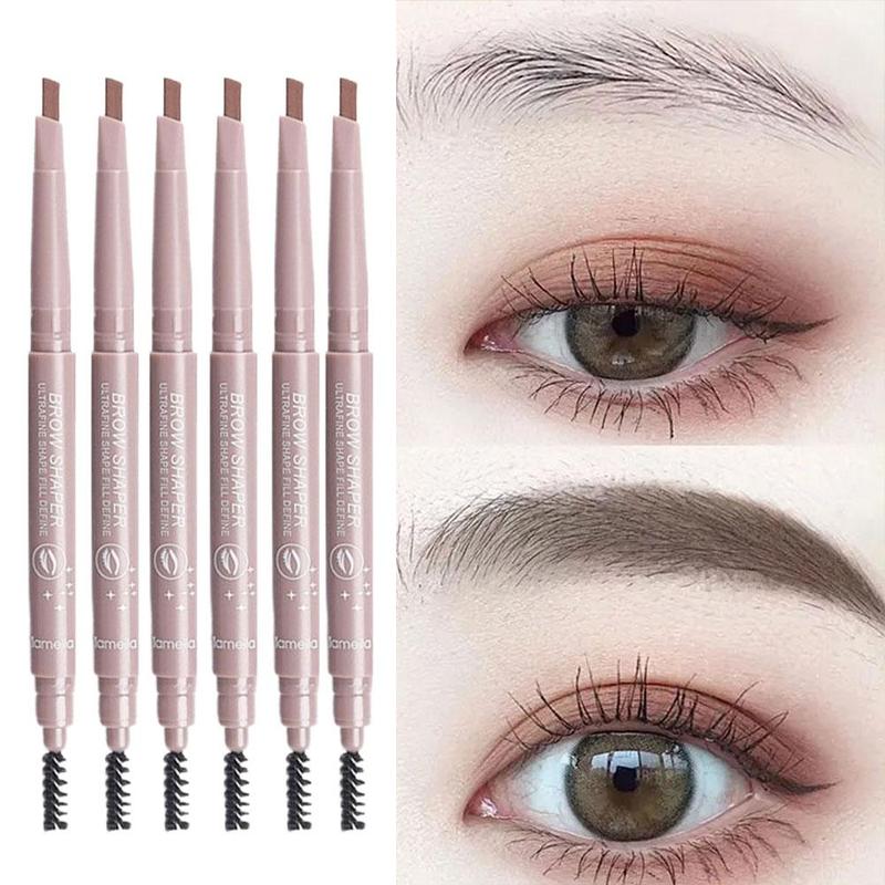 0.3g Double Headed Eyebrow Pencil With A Thin Tip Waterproof And Not Easily Smudged It Automatically Rotates Naturally Without Fading Suitable For Beginners 1