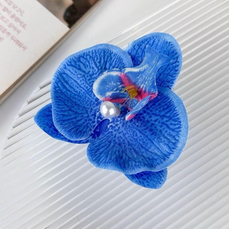 Kẹp Tóc Hoa Lan Hồ Điệp, Phụ Kiện Dành Cho Tóc 3