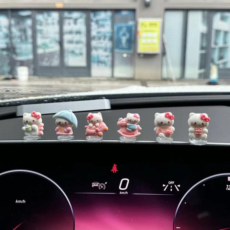Product Introduction of Hiasan Kereta Hello Kitty, Comel dan Baru, Kecil, Sesuai untuk Kereta Elektrik, Aksesori Kereta, Hiasan Papan Pemuka, 2024 car  accessories watch 2