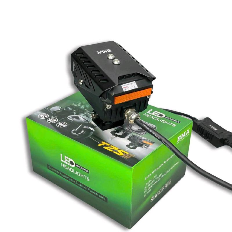 Đèn Trợ Sáng T2S BMA - Công Suất 50w - Lắp Ô Tô Xe Máy Điện 12/24V - Bảo Hành 1 Năm - Phụ Tùng - Đèn Led