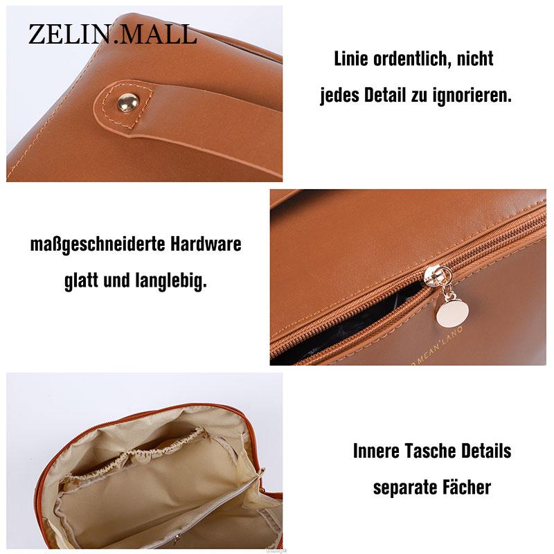 Tas Kosmetik Perjalanan Besar untuk Wanita Pu Kulit Organizer Kosmetik Kantung Penyimpanan Tas Rias Berkapasitas Tinggi Untuk Kotak Rias Wanita 2