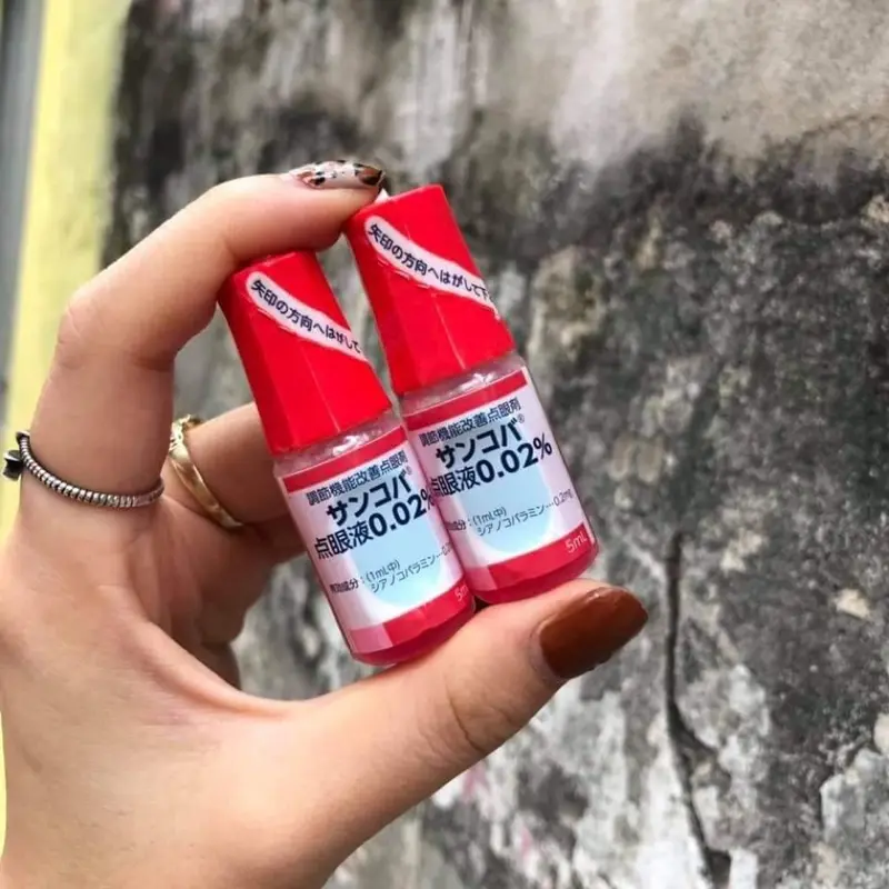 Nước Nhỏ Mắt Sancoba Santen 5ml - Hàng Chính Hãng Nhật Bản 6