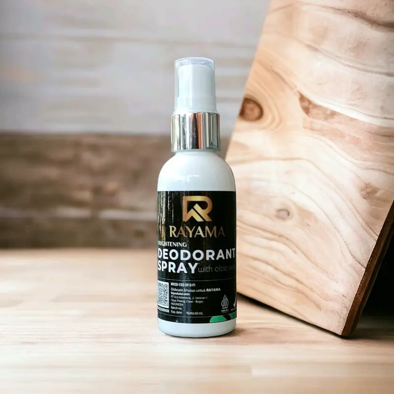 [FREE GIFT] RAYAMA Deodorant Spray | Penghilang Bau Ketiak dan Mengurangi Keringat Berlebih | BPOM Halal Roll 5