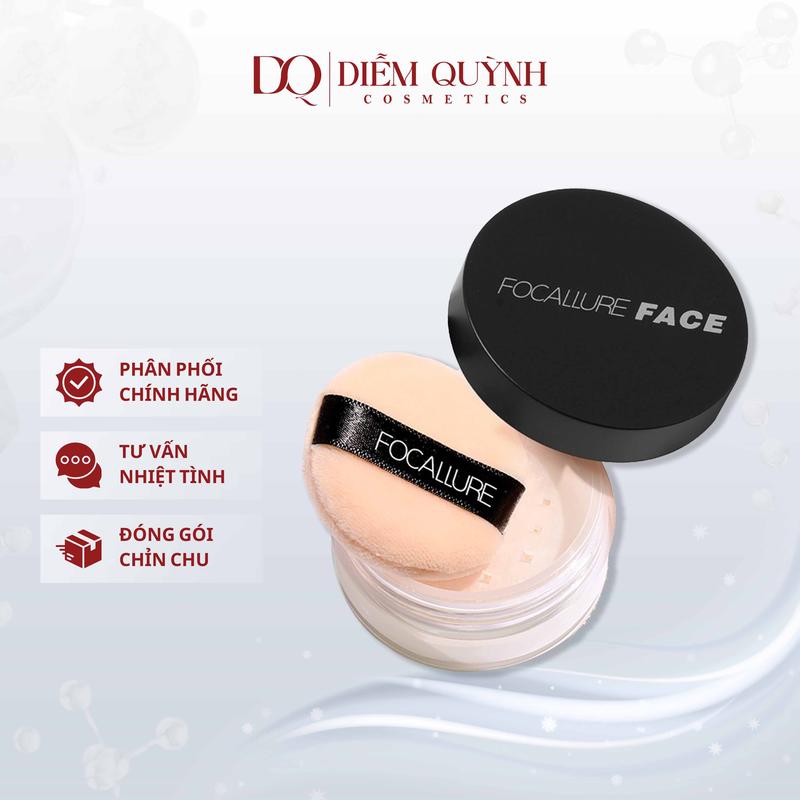 Phấn Phủ FOCALLURE Trang Điểm Khóa Lớp Nền 3 Màu Tùy Chọn 7g - FA15