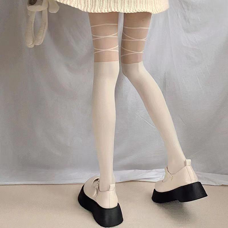 Product Introduction of Knee-High Boots, Lace-Up, Classy, ​​Stylish And Trendy, High-Quality Material, Super Durable, Super Smooth 25