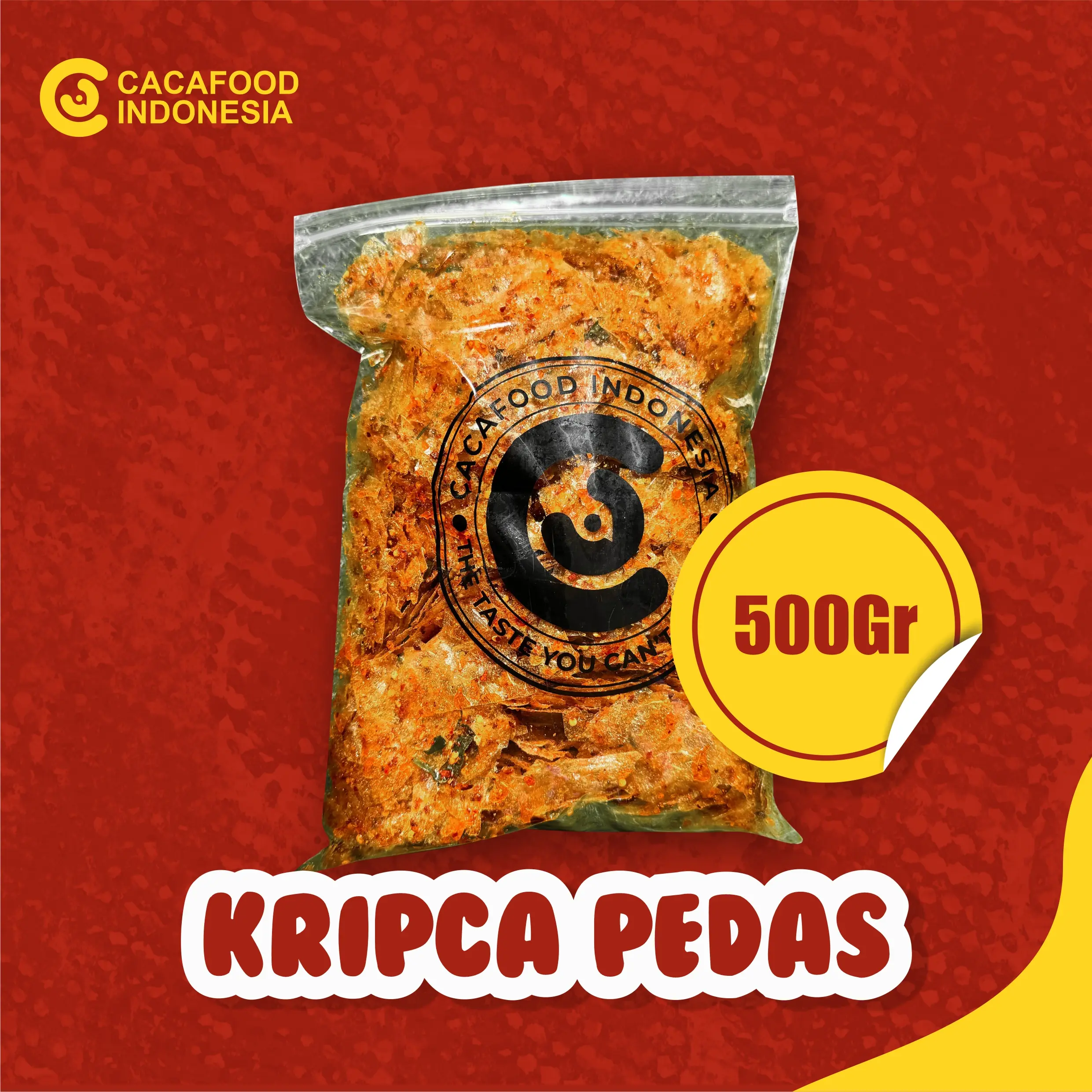 [FLASHSALE] KRIPCA PEDAS CACAFOOD 500 GR CACAFOOD