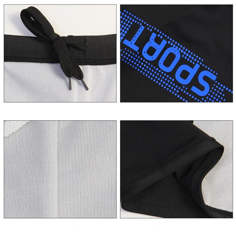 Swimming Trunk Knee-Length Swimsuit for Men Short Swimwear for Diving Swim Water Sports 3