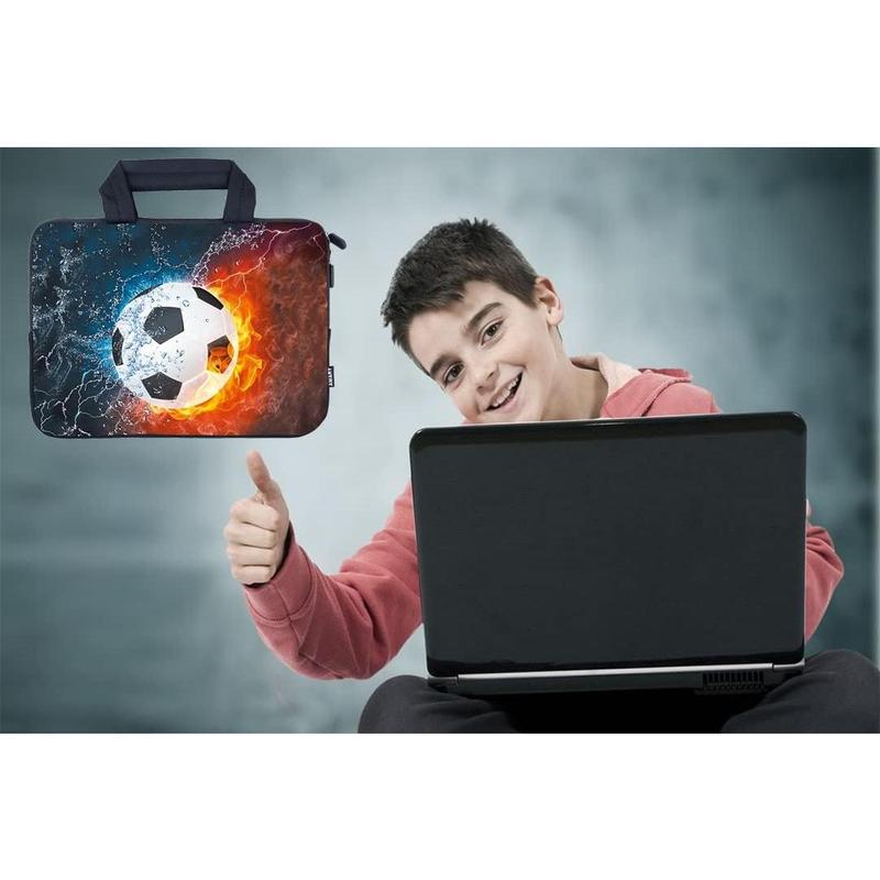 TikTok Shop 11.6 12 12.1 12.5 inch laptop case neoprene notebook carrying case bag Chromebook laptop sleeve case tablet cover fit MacBook Air HP Asus soccer