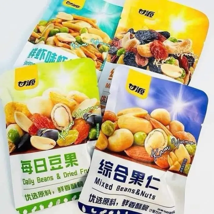 ￼Combo 30 gói hạt dinh dưỡng mix vị Ganyuan,Hạt ngũ cốc sấy khô tẩm vị nội địa  Food Snack 4