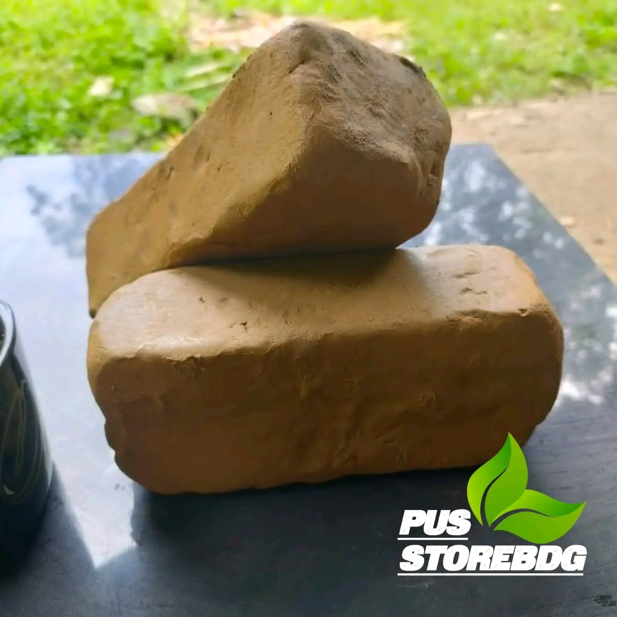 Ampo tanah liat 1 kg/bahan kerajinan