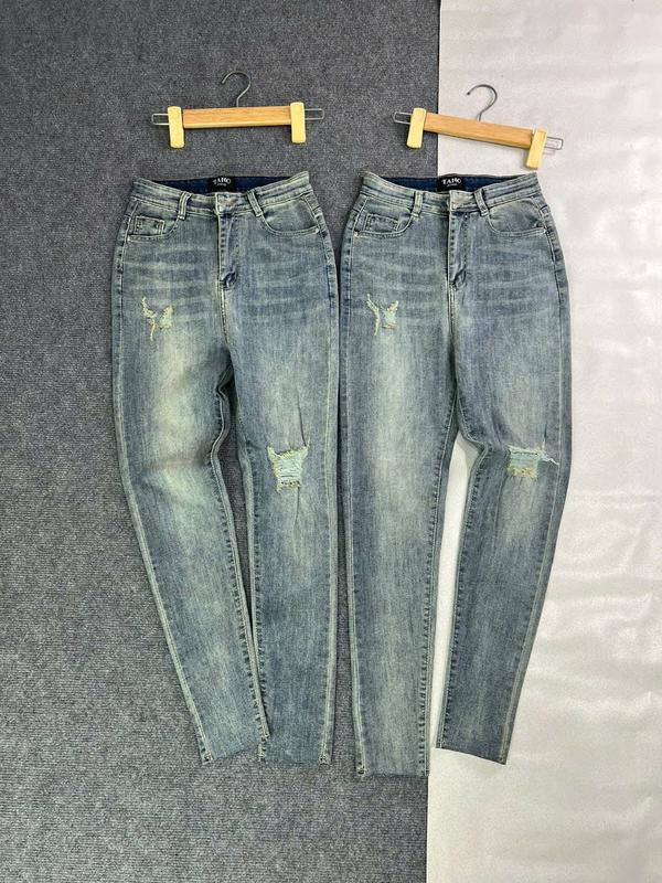 [ Mẫu mới ] Quần jeans ôm lưng cao co dãn, Quần bò skynny hack dáng Nữ Women Nữ Women