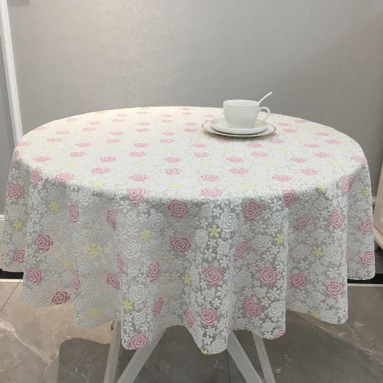 Product Introduction of Khăn trải bàn tròn Nhỏ bằng nhựa chống thấm nước, dùng một lần, thích hợp cho Bàn cà phê, làm bằng PVC, thích hợp cho bàn ăn gia đình, có thể được tùynh 1