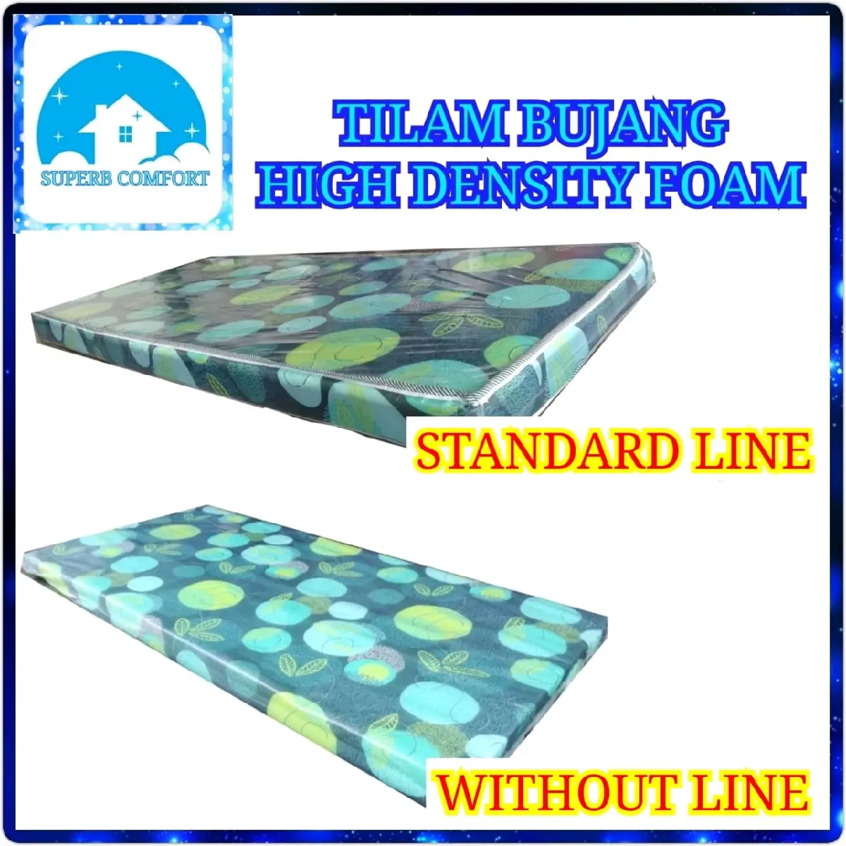 TILAM BUJANG SINGLE MATTRESS HIGH DENSITY FOAM BORONG HARGA Besi Furniture