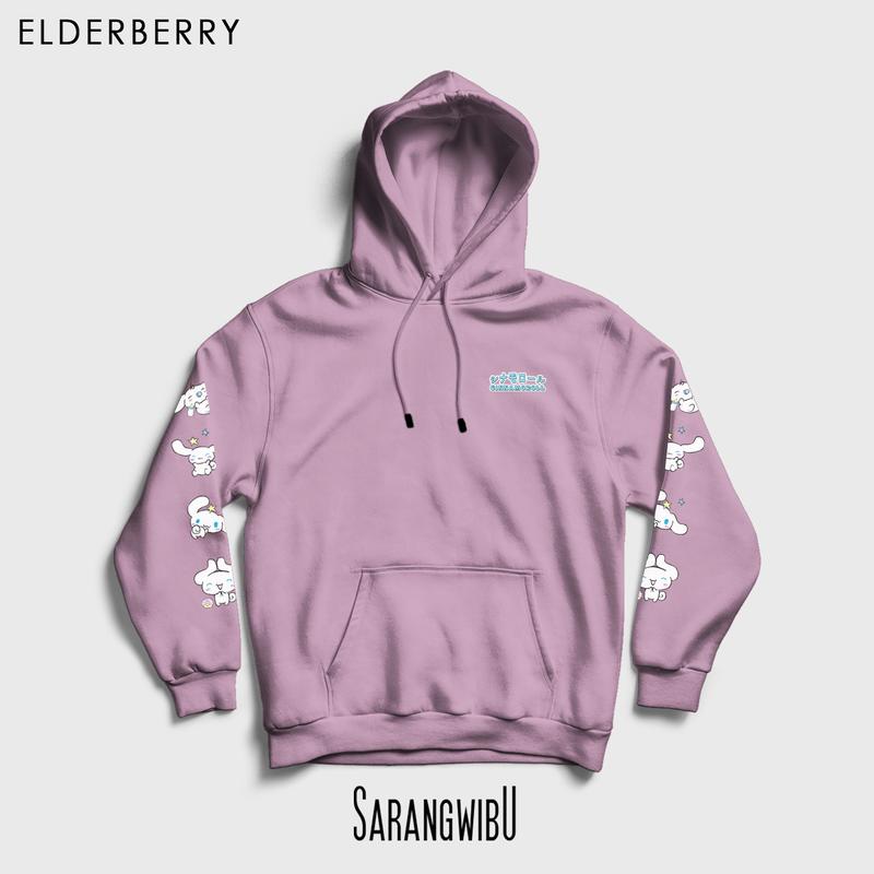 CINNAMONROLL HOODIE JUMPER UNISEX M - XXL ( SABLON ) 2