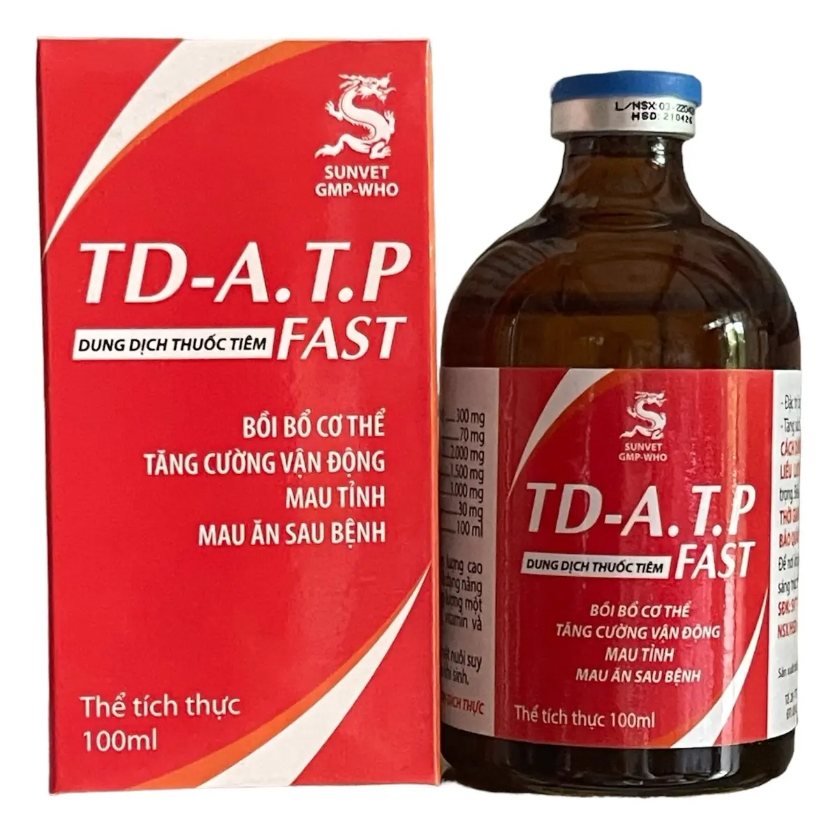 100ml ATP - th.uốc bổ cho gà chọi
