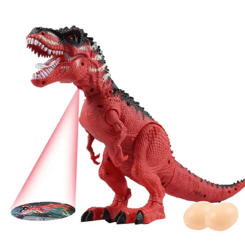 Mainan Anak Dinosaurus Bisa Bertelur / Telur Dinosaurus Mainan Anak Light And Sound baterai hadiah Lampu Remote Toys binatang 3