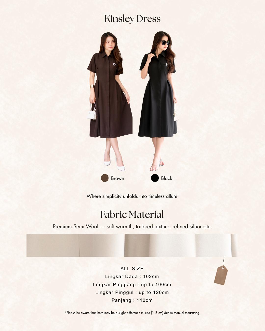 Little Tale - Kinsley Dress / Casual Formal Dress / Mini Midi Maxi Dress / Dress Wanita Natal Imlek