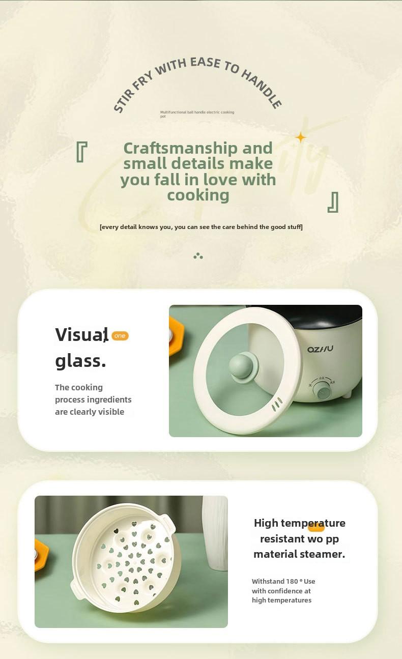 Product Introduction of Versatile All-in-One Pot for Couples in Apartments Cookware 22