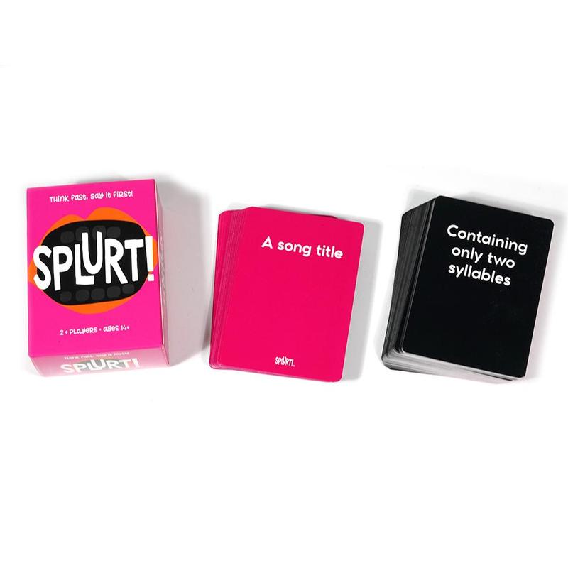 Product Introduction of Card Game Card (1 Box), Quick Thinking Say It First Card Game, Family Gathering Desktop Card Game, Outdoor Party Paper Card Game, Stocking Filler, Holiday Gift, Valentine's Day Gift 11