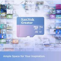 Gambar SanDisk Creator MicroSDXC 128GB UHS-I 190MB/s - (SDSQXAA-128G-GN6MS) dari GGSTORESBY Kota Surabaya 4 Tokopedia