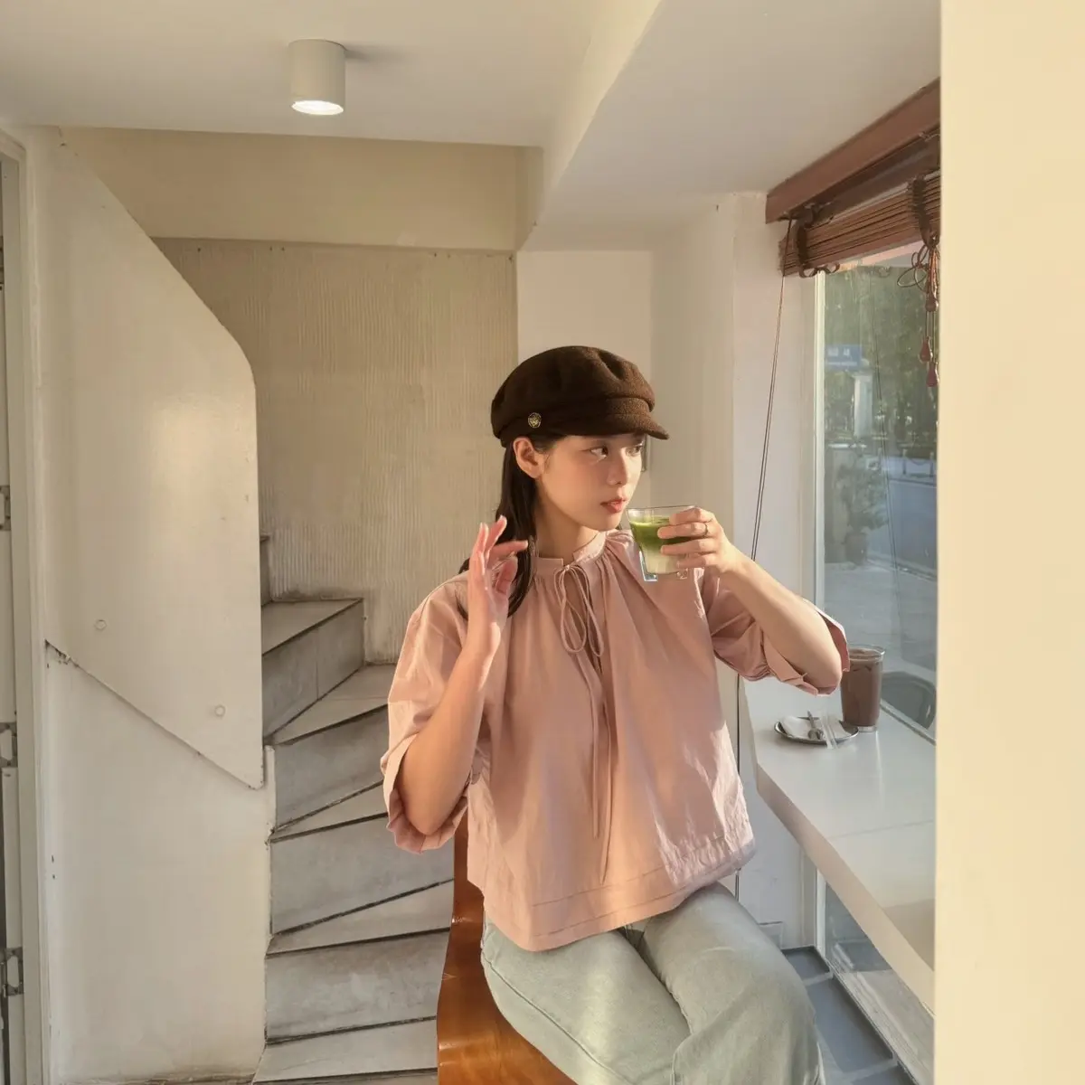 AOEM STUDIOS - JENNY TOP - Áo Kiểu Nữ Cổ Chữ V