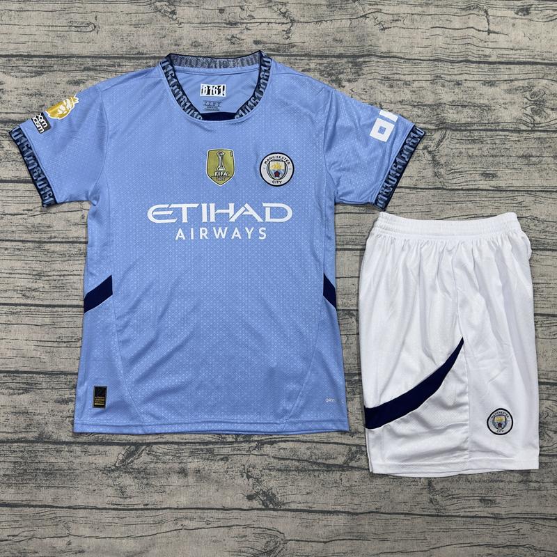 Bộ Quần Áo Bóng Đá Manchester City SN 2025 Vải Gai Thái Cao Cấp - Top 10 QUẦN ÁO ĐẸP quanao bong