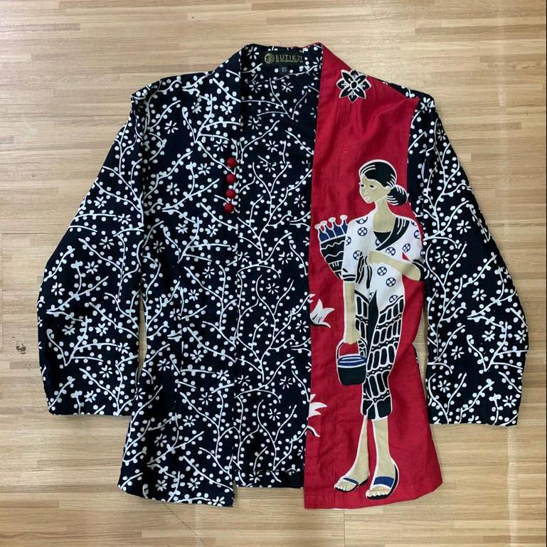 BUTIK27 - Kutu Baru Nona Kancing Lengan 3/4 4