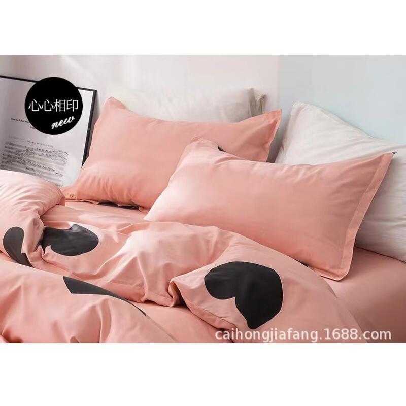 Product Introduction of Pillowcase Pair 48X74 Pillowcase, Brushed Three Piece Set, Children's Bed Four Piece Set, Bedding Sheet 10