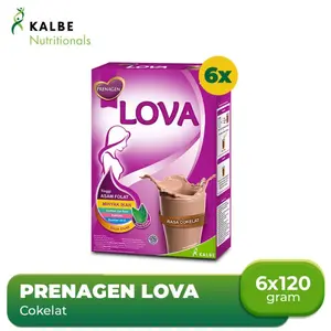 Prenagen Lova Susu Rasa Cokelat 120G (6 pcs)