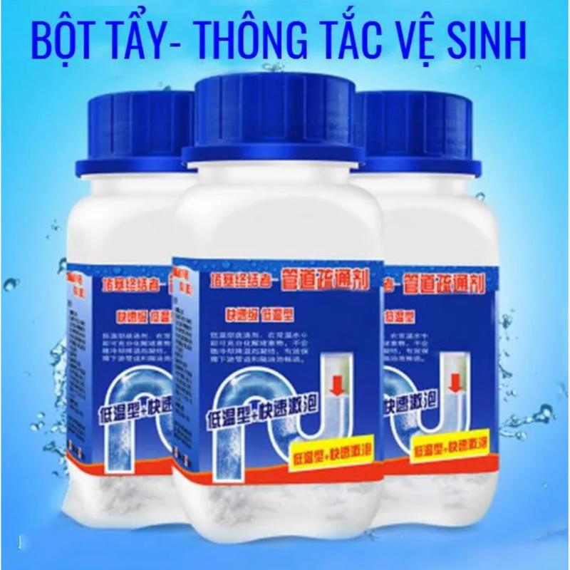Bột Thông Cống,Bồn Cầu,Lavabo Cực Mạnh - Thông Tắc Bồn Cầu Nhanh Chóng Thế Hệ Mới 6