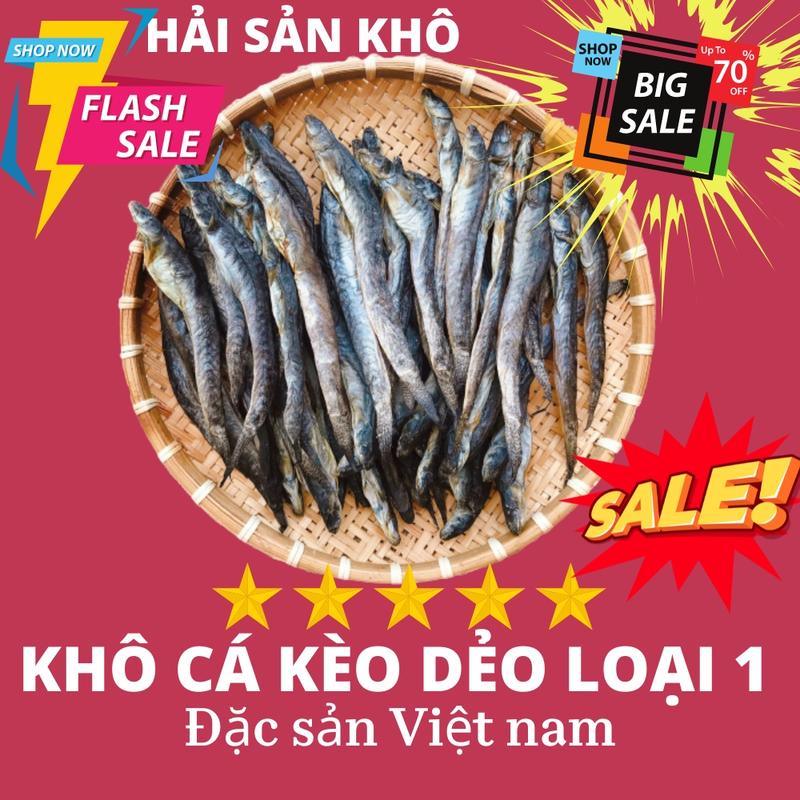  Khô cá kèo loại 1 chính gốc Cà Mau Thiên Tú Store Foods vị ngọt tự nhiên. không chất bảo quản  hải sản khô thiên tú foods 