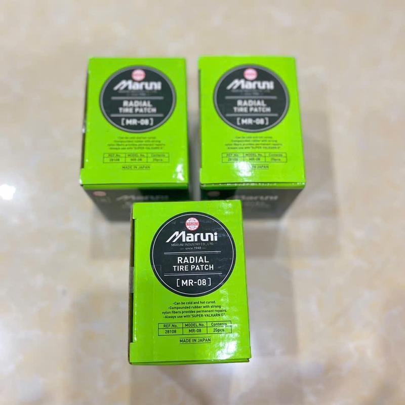 Miếng vá lốp bố tròn Maruni MR08 chính hãng Nhật Bản (68x48mm) 6