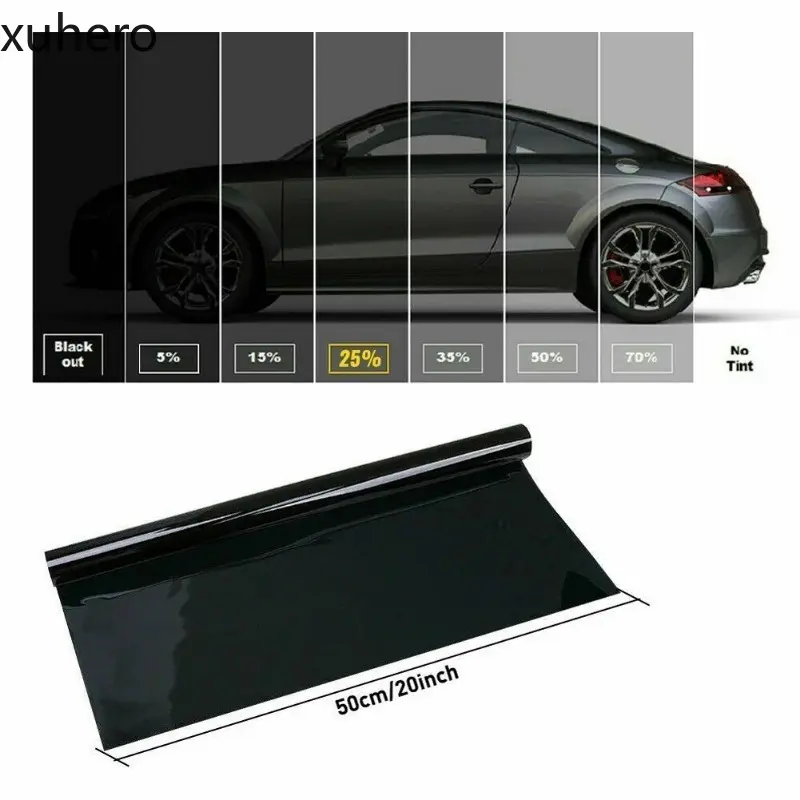 5/15/25/35/50 Percent VLT Window Tint Film Glass Sticker Sun Shade Film for Car UV Protector Window foils Sticker Films for Home