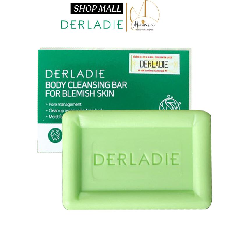 Xà Phòng Giảm Mụn Cơ Thể Sau 7 Ngày Derladie Body Cleansing Bar For Blemish Skin 50g