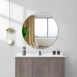 Gương tròn 3D decor treo tường quán cafe