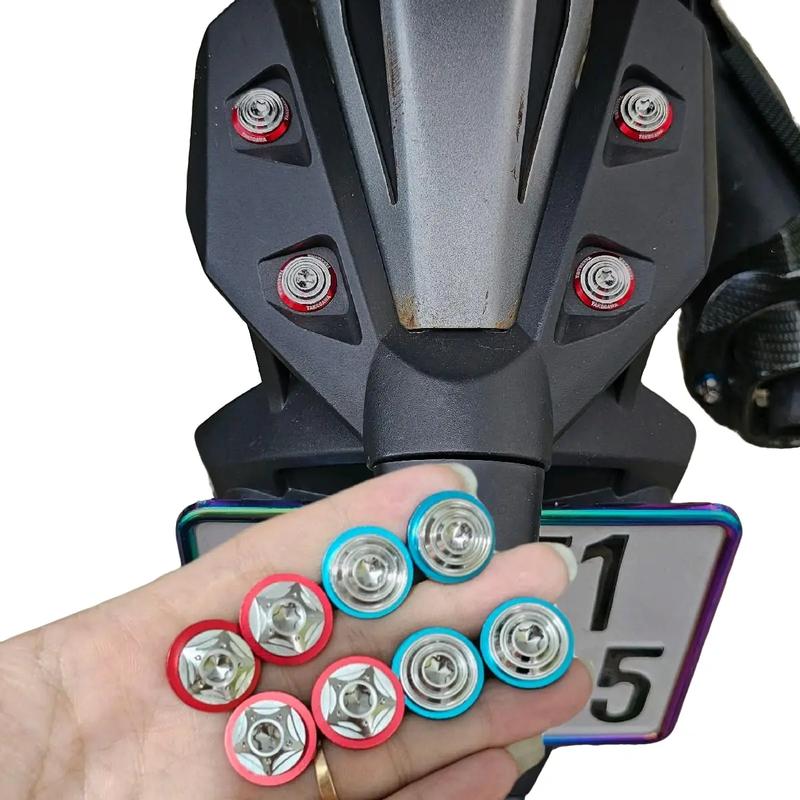 compo 4Ốc bắt DÈ SAU exciter 150 kèm lông đền Phụ Kiện Phụ Tùng Inox