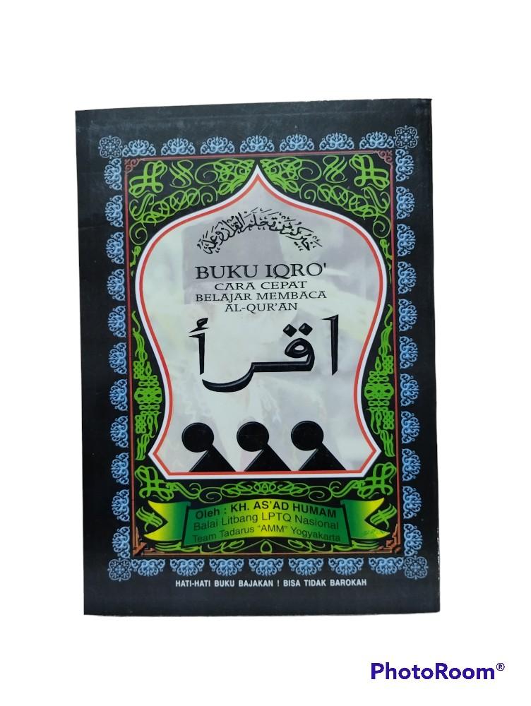 BUKU IQRO BENDEL JILID 1- 6 UKURAN BESAR