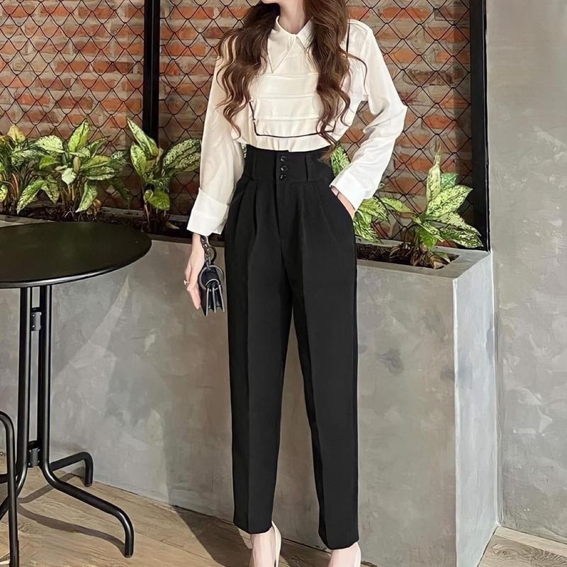 QUẦN BAGGY VẢI 3 CÚC BIGSIZE CHẤT RUBY K NHĂN Q299