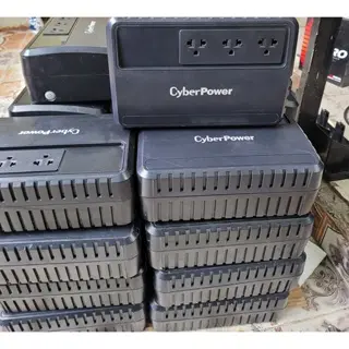 Bộ lưu điện 600va; ups cyberpower BU600E máy chay 12vdc chạy không ngắt chưa gồm ắc quy 2