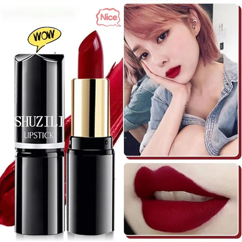Matte tube lipstick Waterproof Long Lasting Lipstick Lipstick anti-fade