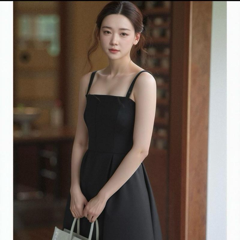 Váy 2 dây đi tiệc Sang trọng ,3size S M L 0