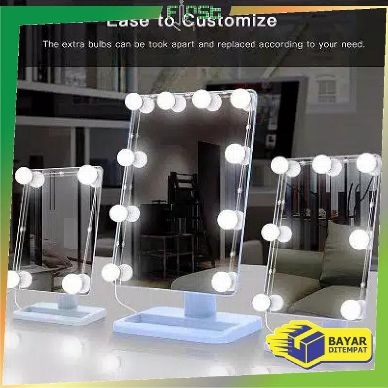 Product Introduction of FH K2 Lampu Meja Rias Dandan Kaca Va nity Cahaya Cermin ( 10 Bohlam ) 34