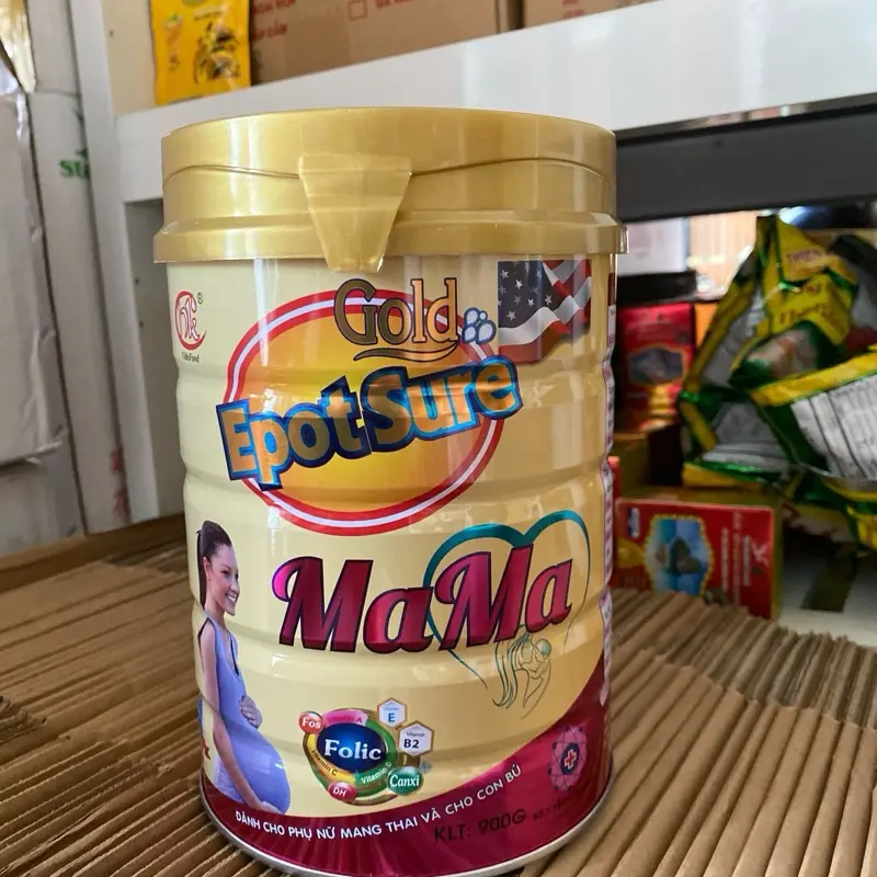 Sữa Bầu tốt Cho mẹ nhạy cảm Mama Epot sure 900g Dành cho bà mẹ mang thai và cho con bú 1