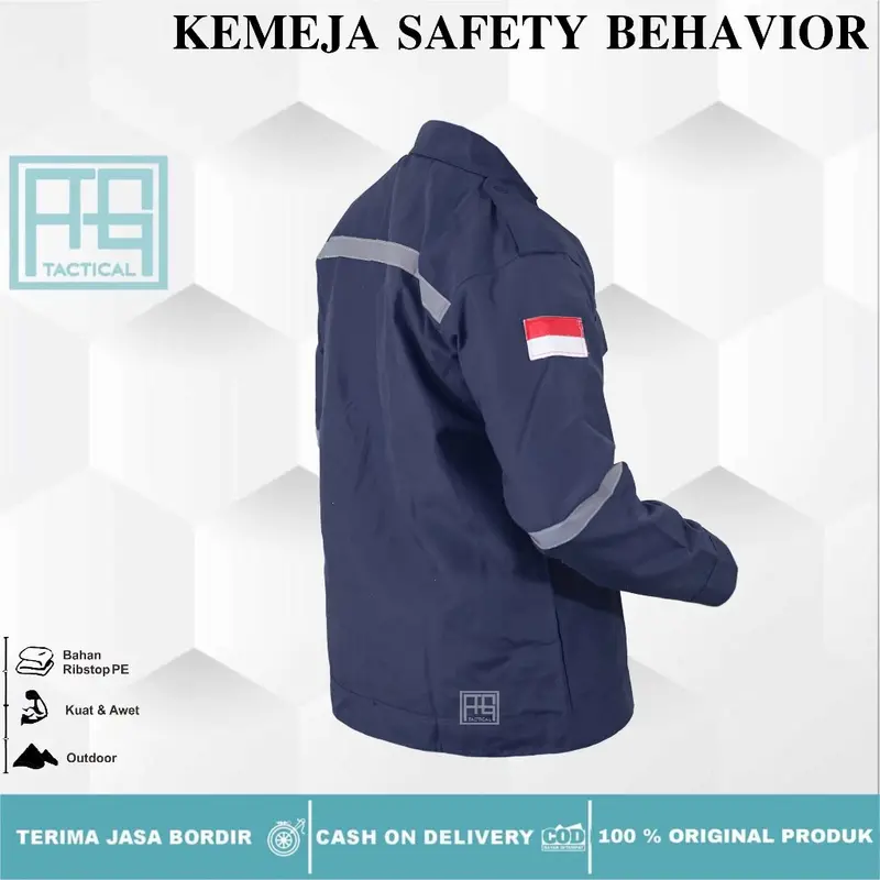 Kemeja Safety Lengan Panjang / Kemeja Kerja Wearpack / Wearpack Katelpak Scottlight 4
