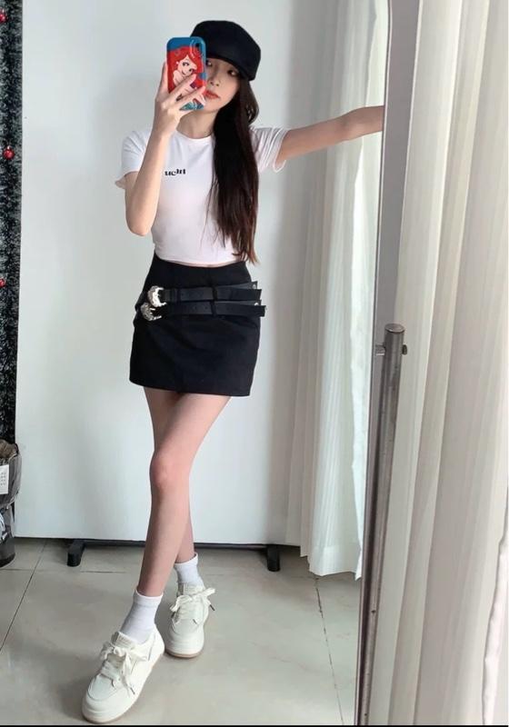 Product Introduction of Giày thể thao nữ (mẫu mới về giá trải nghiệm) mặc váy, quần áo đều đẹp, đế cao su chống trượt cao 5cm tôn dáng 29