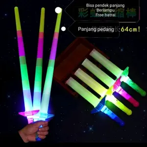 Mainan Pedang LED Sword Toys Anak dengan Lampu - Toys