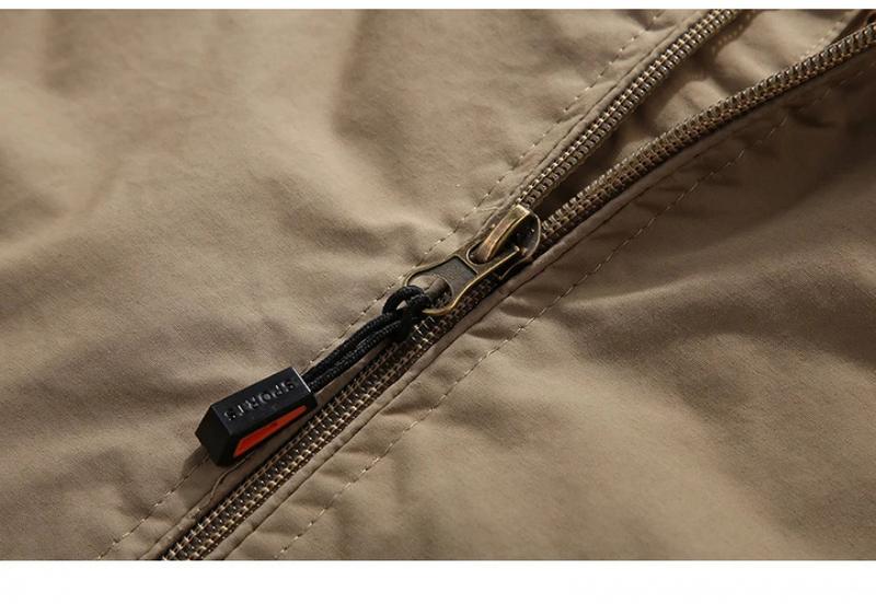 Product Introduction of Spring Men Outdoor Waterproof Jacket Plus Size Windbreaker Rain Coat Breathable Fishing Camping Tactical Jackets Male Clothing 12