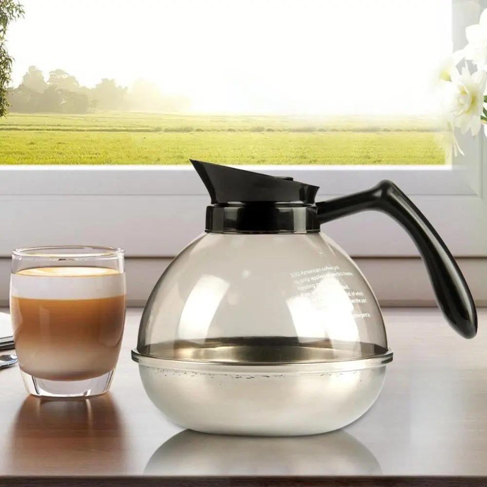 1.8L Coffee Decanter Replacement Carafe Coffee Carafe for Home Office Cafe