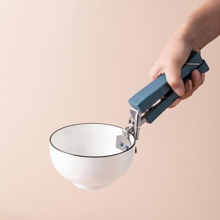 ￼Bộ dụng cụ gắp bát đĩa chống nóng - găng tay bắc nồi - miếng rửa chén bát silicon - 6 chi tiết cực đa năng 2